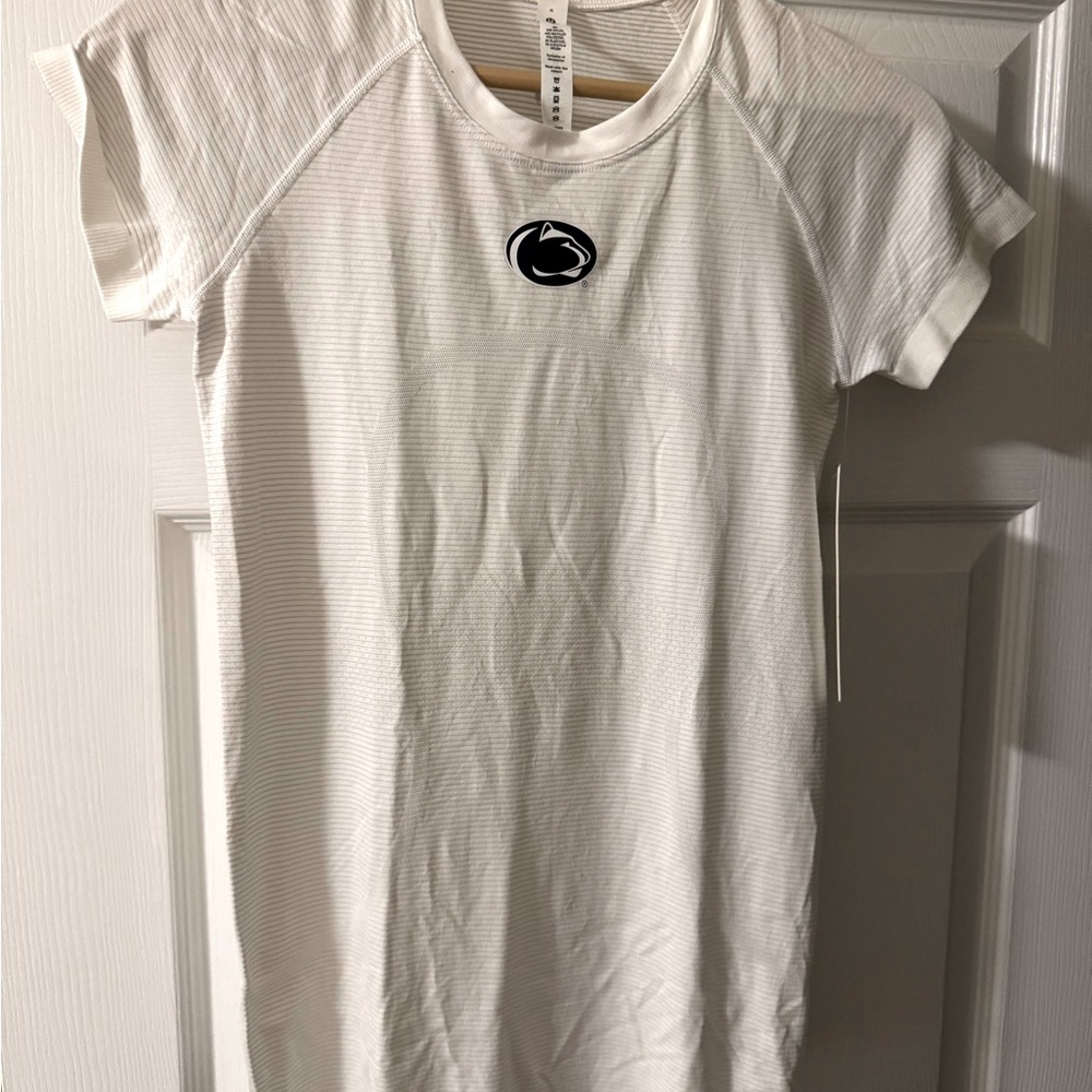 Women’s Lululemon Penn State White Athletic Tech Short Sleeve